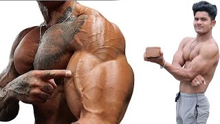 Bigger biceps workout at home  home biceps workout [upl. by Adnamas952]