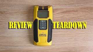 Stanley Fatmax S300 Sensor Stud Finder Quick Look and Teardown FMHT77407 [upl. by Nailluj]