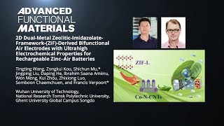 ZIFDerived Bifunctional Air Electrodes for Rechargeable Zinc–Air Batteries [upl. by Eidorb]