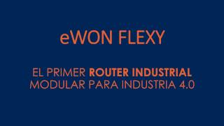 Vídeo eWON Flexy  Advanced Factories [upl. by Orsola]