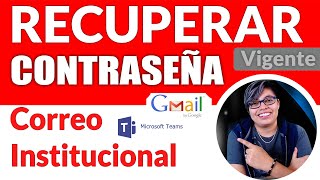 ✅ como RECUPERAR CONTRASEÑA de CORREO INSTITUCIONAL sep VIGENTE y ACTUALIZADO [upl. by Neiman]