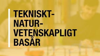 Tekniskt Naturvetenskapligt Basår [upl. by Belier]