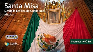 Misa de hoy desde la Basílica de Guadalupe 🇲🇽 Lunes 04noviembre2024 900 hrs [upl. by Cykana]