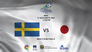 MEN  1711  SEMIFINALS  SWEDEN VS JAPAN [upl. by Wolgast]