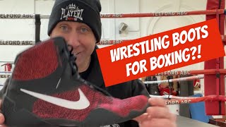 Nike TAWA WRESTLING BOOTS REVIEW [upl. by Ottavia]