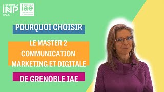 Présentation du Master 2 Communication Marketing et Digitale en alternance [upl. by Atterg]