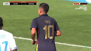 Kendry Paez vs Honduras 1 Assist World Class Performance [upl. by Brandie316]