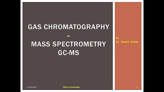 Gas Chromatography Mass Spectrometry GCMS [upl. by Somar80]