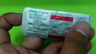 Levocetirizine Tablets IP 5mg Uses In Hindi  Cetcip L Tablet Uses In Hindi [upl. by Nyahs201]