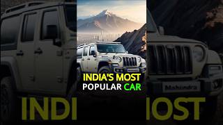 Top 5 most popular cars in India  car shorts factoffact [upl. by Niwde]