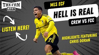 Columbus Crew Defeat FC Cincinnati 32 in MLS Eastern Conference Final  971 The Fan [upl. by Otreblanauj]