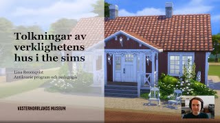 Tolkningar av verklighetens hus i The Sims [upl. by Tremann]