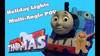 Journey with Thomas Holiday Lights Edition MultiAngle POV  Kennywood [upl. by Woodberry]