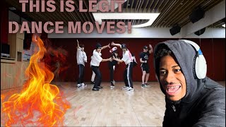 STRAY KIDSDOMINO DANCE PRACTICE REACTION  🤯 [upl. by Audras]