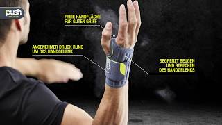 PUSH Sports Handgelenkbandage [upl. by Yentruoc721]