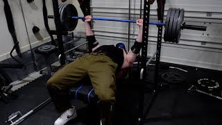 405 BENCH PRESS 100 NATURAL [upl. by Johnny]