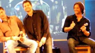 Mishas in Jared and Jensens panel again [upl. by Vassell]