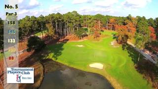 Aerial Tour of TPC Myrtle Beach Holes 19 [upl. by Eitsym]