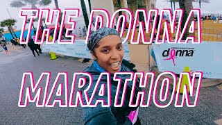 My First Half Marathon  Vlog  The Donna Marathon [upl. by France953]