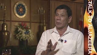 Duterte on US relations No more military exercises  Talk to Al Jazeera [upl. by Cynar]