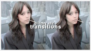 glitchy style transitions for edits  after effects tutorial  project file  klqvsluv [upl. by Rramed]