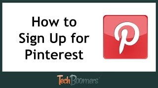 How to Sign Up For Pinterest [upl. by Esirehc]