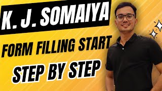 KJ Somaiya University Registration 2024 Easy Guide to Completing the Application Form [upl. by Refotsirc]