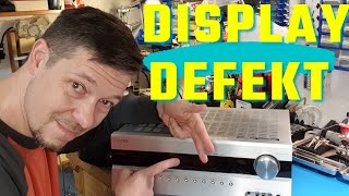 Display Reparatur am Verstärker hier Onkyo TXSR 607  display repair [upl. by Repmek]