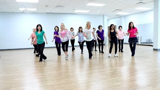 Bailando Bachata  Line Dance Dance amp Teach in English amp 中文 [upl. by Hershell]