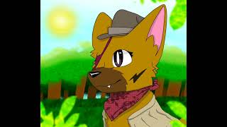 Hey i drew my friend foxy my ajpw friend what do you think Last part is a joke [upl. by Ettevy]