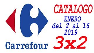 CATALOGO CARREFOUR 3x2 en mas de 5000 productos [upl. by Jueta7]