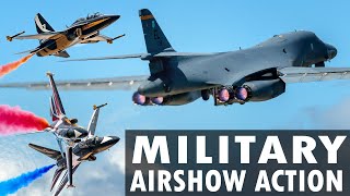 The BEST of Military Airshow Action 2022 [upl. by Eirffej]