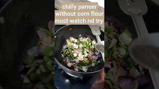 chilipaneer recipe😋 [upl. by Griswold]