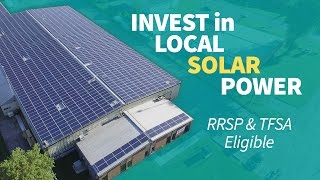 Invest in Local Solar Power Projects Throughout Eastern Ontario [upl. by Noramac]