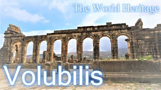 Archaeological Site of Volubilis The World Heritage Site of Morocco モロッコの世界遺産：ヴォルビリスの考古遺跡 [upl. by Angrist]