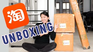 TAOBAO HAUL 2022  Black Friday Shopping  Unboxing home purchases  WHAT DO I BUY IN CHINA  淘宝海运 [upl. by Peltz838]