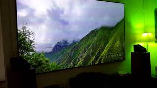 Xiaomi 4k projector Telon Alr 120Klipsch  mon installation homecinema [upl. by Gnues701]