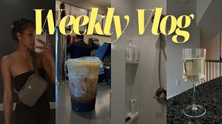 WEEKLY VLOG  Shopping in target with my bestie  kid free evening trader joes favs  cleaningmore [upl. by Leler161]