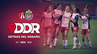 Chivas Femenil le pasa por encima al Atlas en el ClásicoTapatío  Detrás del Rebaño  Apertura 2024 [upl. by Ilrahc]