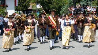 🥁 Bezirksmusikfest in Söll Tirol 2019 [upl. by Enneirda]