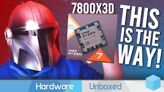 Insane Gaming Efficiency AMD Ryzen 7 7800X3D Benchmark amp Review [upl. by Innattirb]