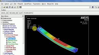 ANSYS Tutorial for Beginners  Inclined Loads  One End Hinged amp Other End Roller Support [upl. by Aytak]