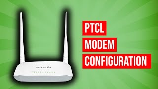 How To Configuration PTCL Modem Router Setup All Best Settings 2022 [upl. by Noislla]