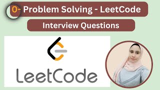 Problem solving LeetCode interview questions بالعربي [upl. by Krys]