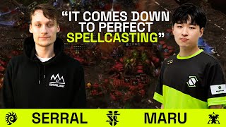 Serral VS Maru  Masters Coliseum 7  Group Stage [upl. by Ahsirtal]