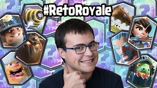 ¡¡AHORA SÍ TODO LEGENDARIAS  RetoRoyale  Clash Royale con TheAlvaro845  Español [upl. by Fiorenze]