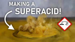 Distilling A Superacid In My Garage Chlorosulfonic Acid Synthesis and Reactions [upl. by Anderson]