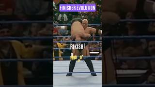 Every FINISHER of Rikishi  shorts wwe rikishi [upl. by Clarey539]