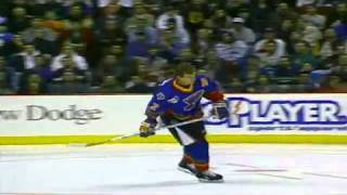 Al MacInnis Slapshot Goals Compilation [upl. by Assetnoc]