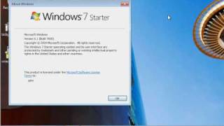 Personalization Panel for Windows 7 Starter [upl. by Hildy643]